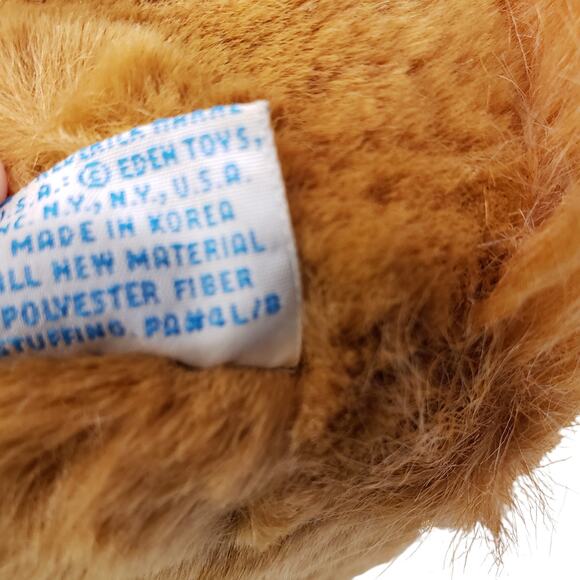 Squirrel Nutkin Plush Eden Vintage BEATRIX POTTER Petter Rabbit Vintage 10" - Picture 10 of 14